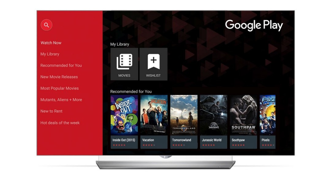 Google Play Movies & TV ook in LG Smart TV's AudioVideo2day