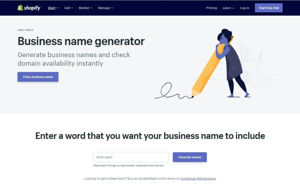 30+ Best FREE Company Name Generator in 2024