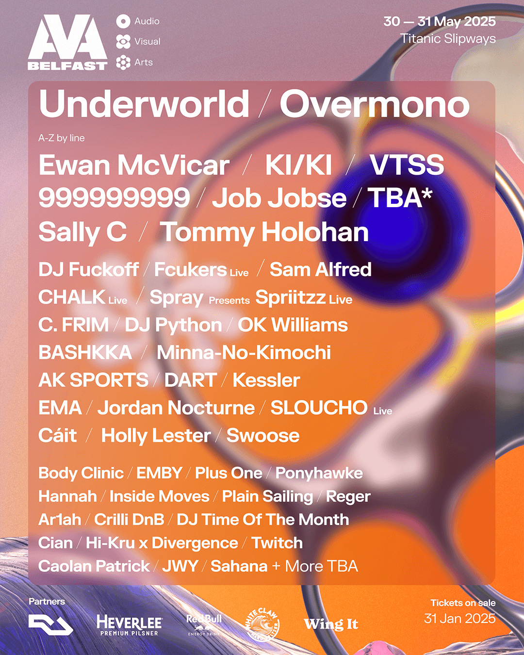 AVA 2025 Lineup | First Names Announced