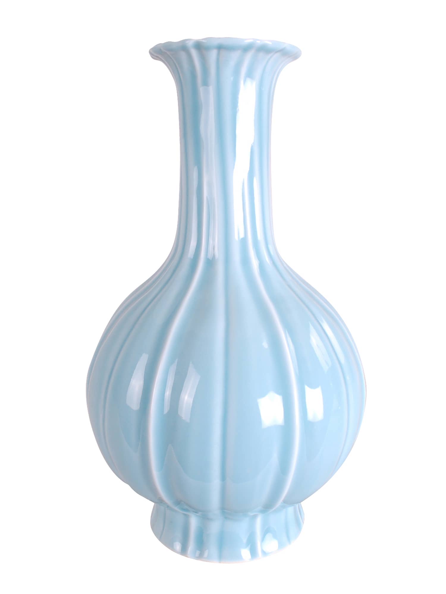 Light Blue Celadon Vase Avala International Inc.