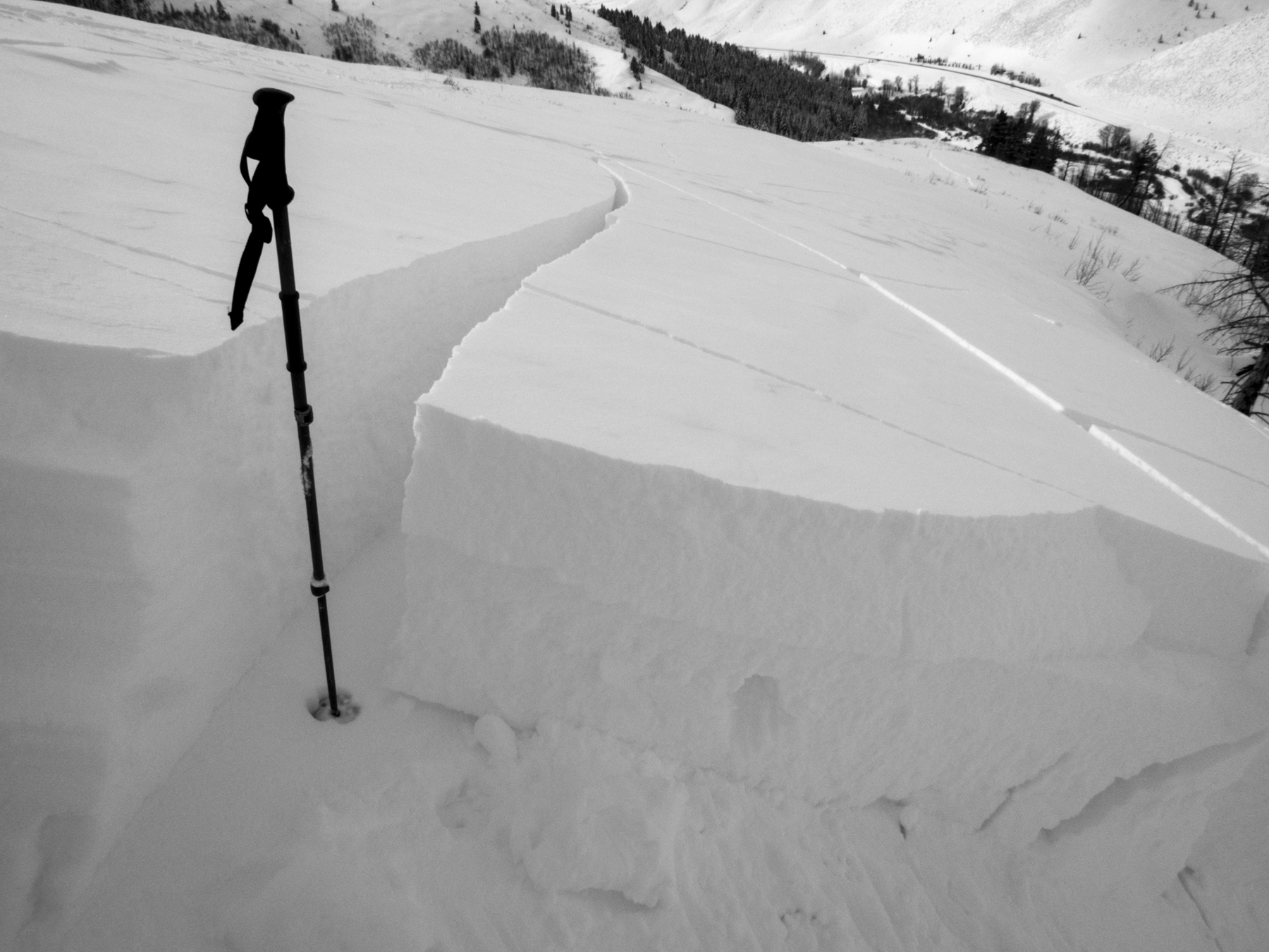 Slab Snow Avalanche