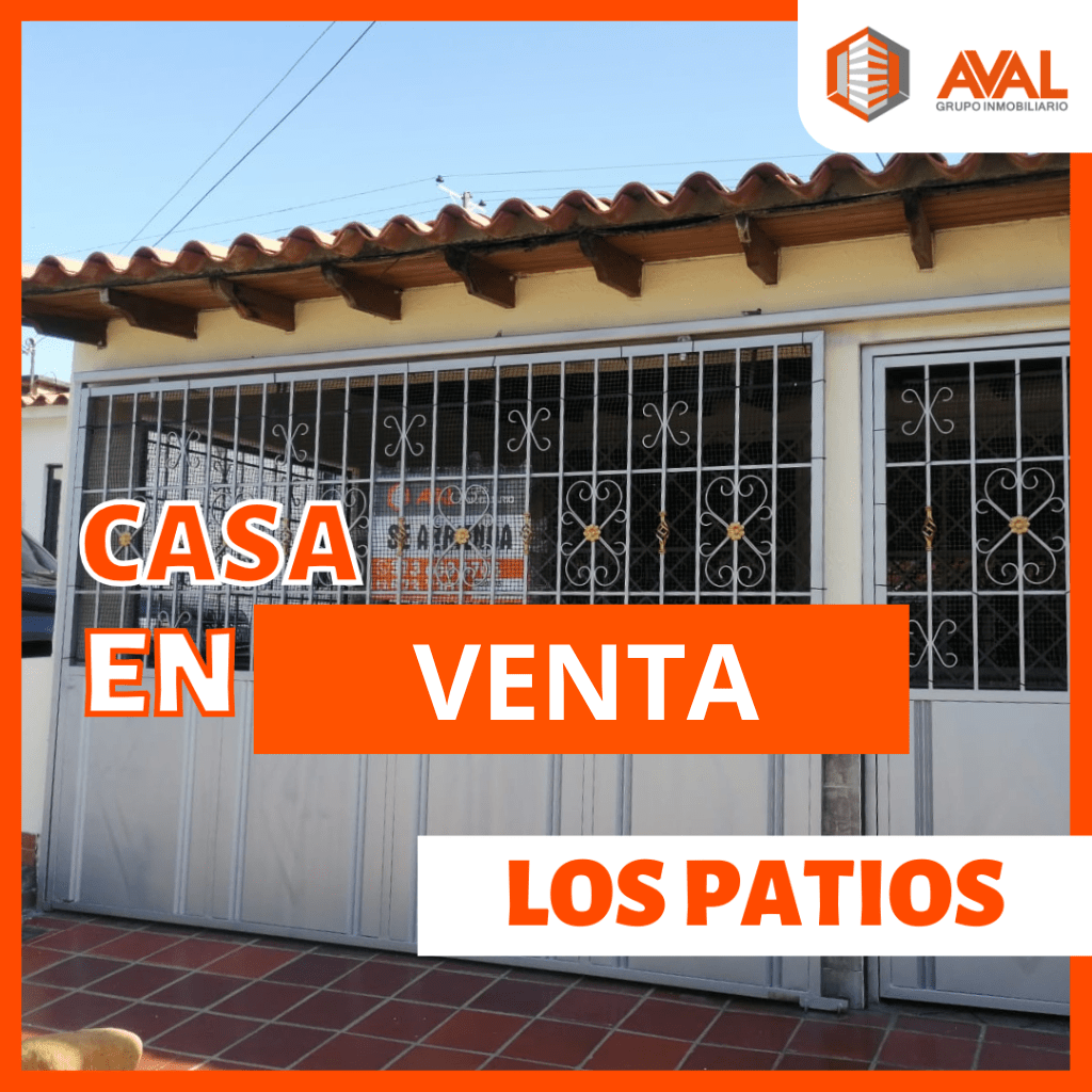CASA EN VENTA, MONTEBELLO I, LOS PATIOS   AVAL GRUPO INMOBILIARIO S.A.S