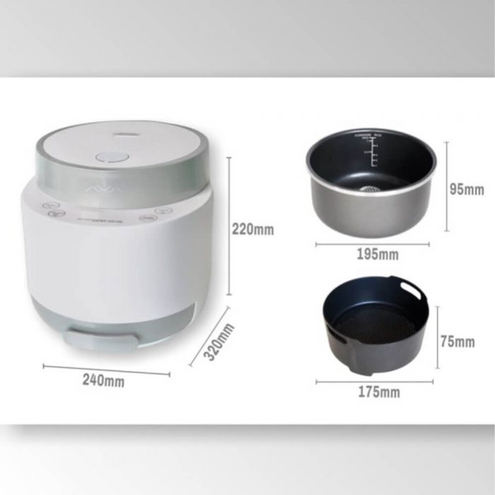 AVA Low Carb Steam Rice Ava Living Concepts