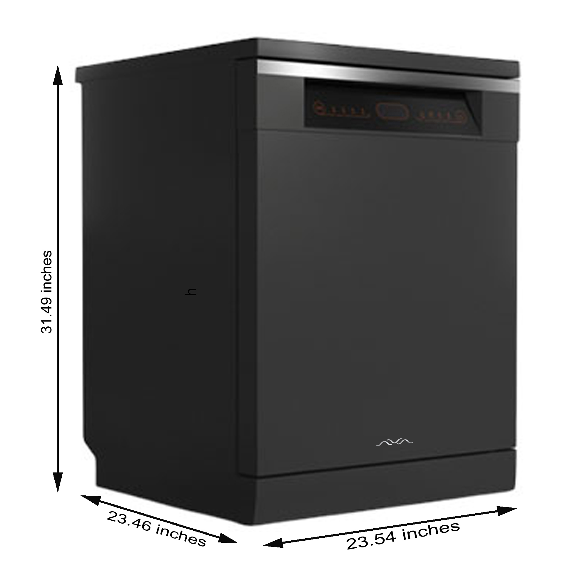 Freestanding Dishwasher Machine Ava Living Concepts