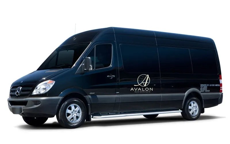 15 Passenger Sprinter Van Rental Near Me Avalon Bus