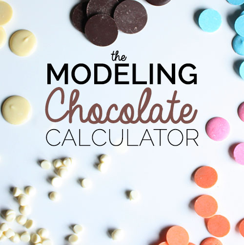 Modeling Chocolate Calculator • Avalon Cakes