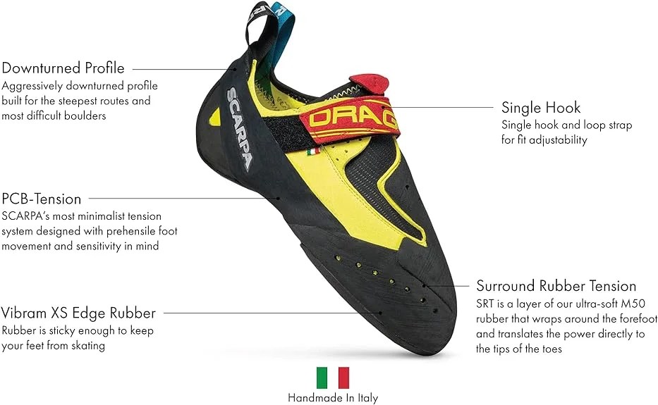 SCARPA Drago Rock Climbing Shoes Review