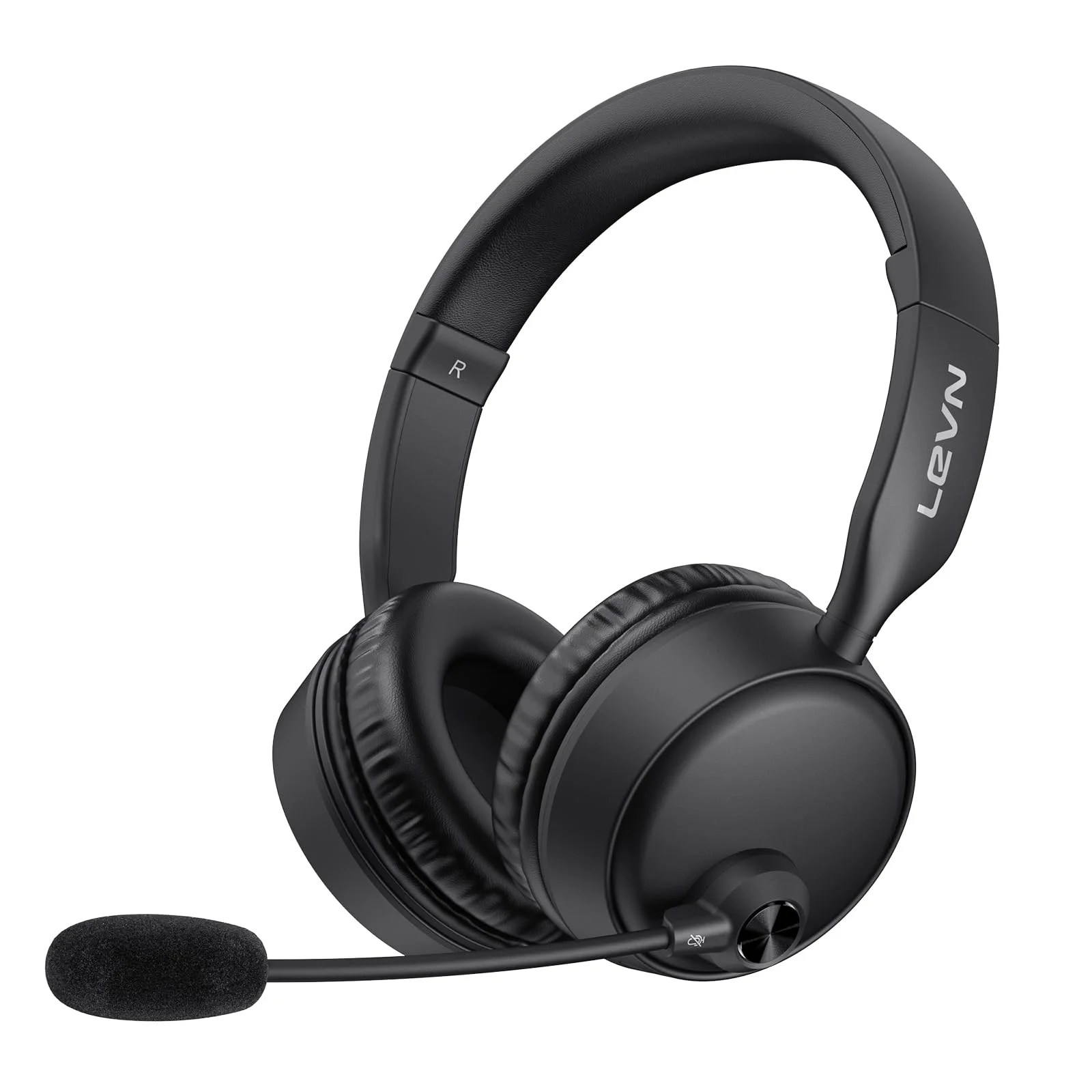 LEVN Bluetooth Headset Review: 60 Hrs Working Time & Noise Cancelling