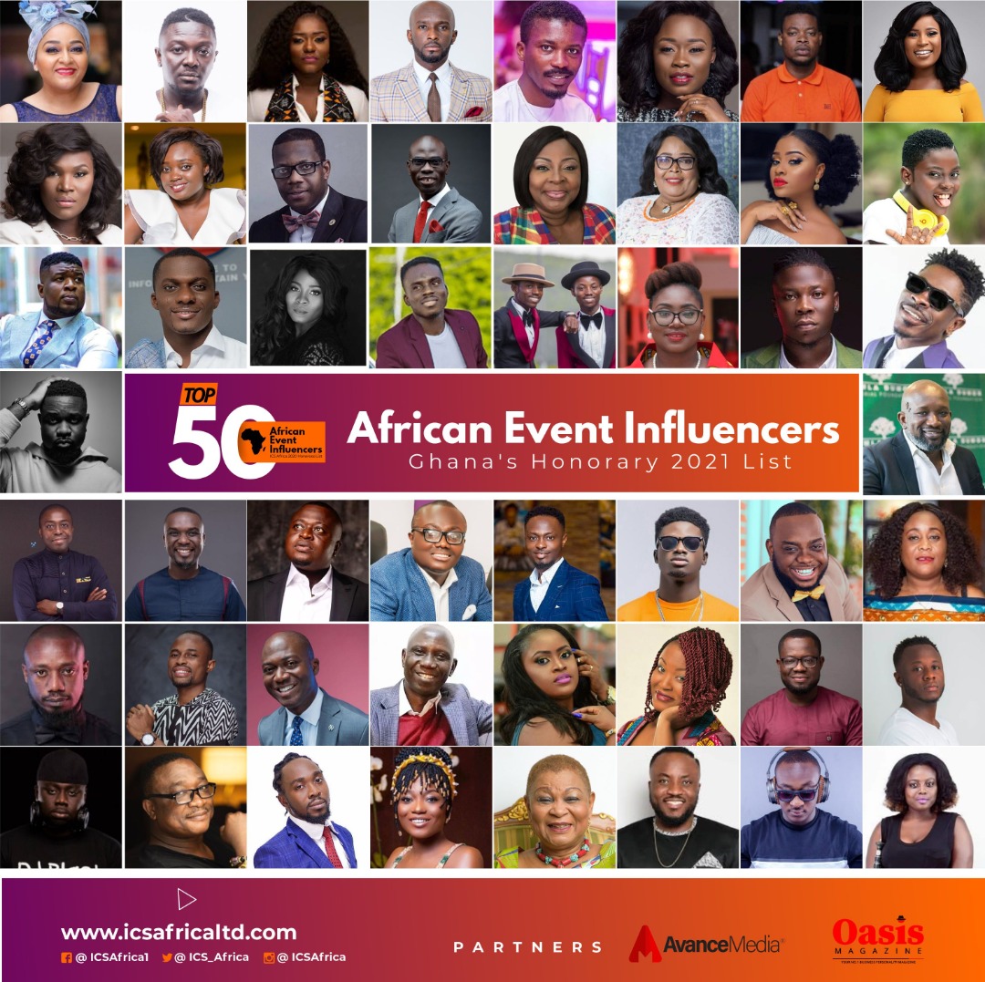 Avance Media Top 50 Ghanaian Influencers in Africa Announced by ICS