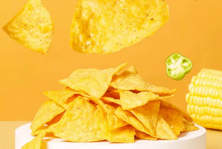 Nacho chips making machine