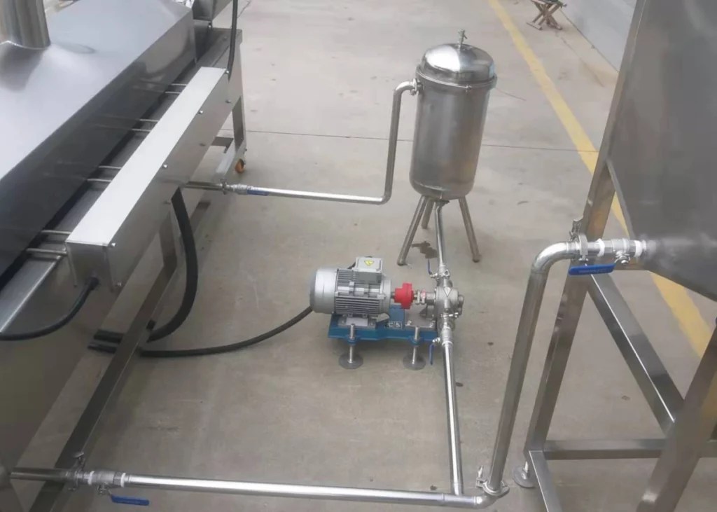 Automatic Continuous Meat Fryer