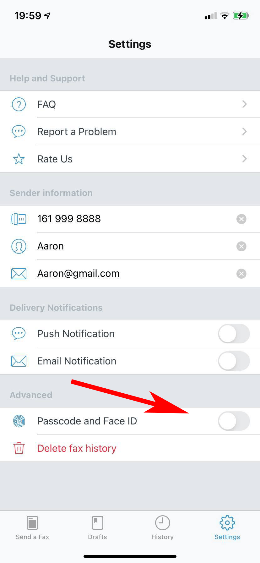 Passcode, Touch ID, and Face ID Avanquest