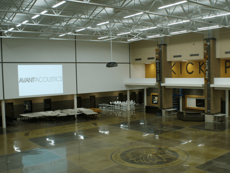 Kickapoo High School Student Commons AVANT ACOUSTICS