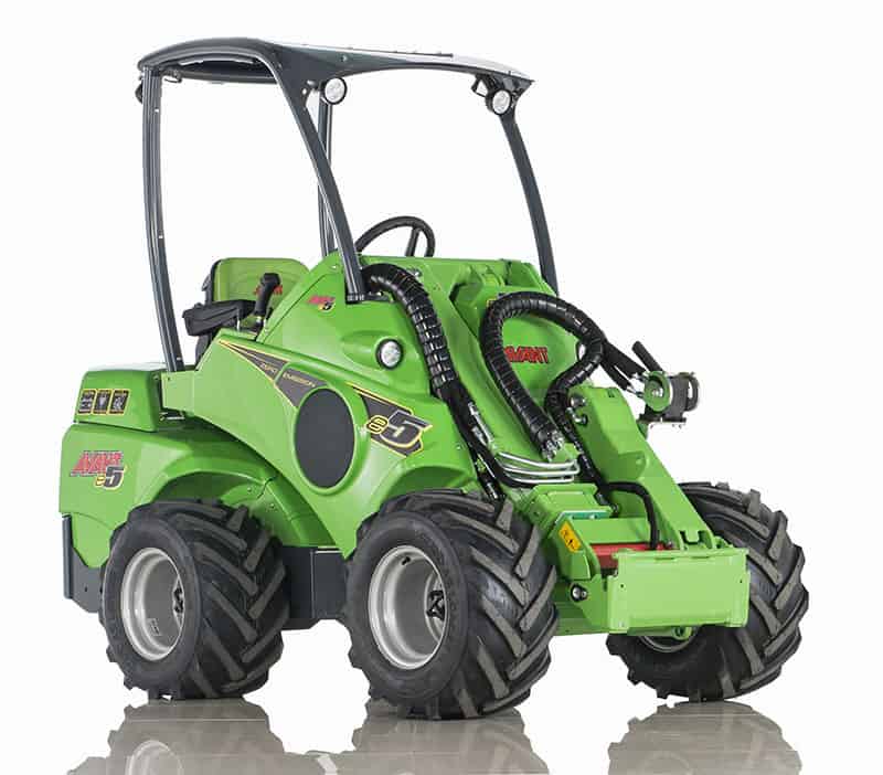 Avant eSeries Fully Electric Articulated Mini Loaders