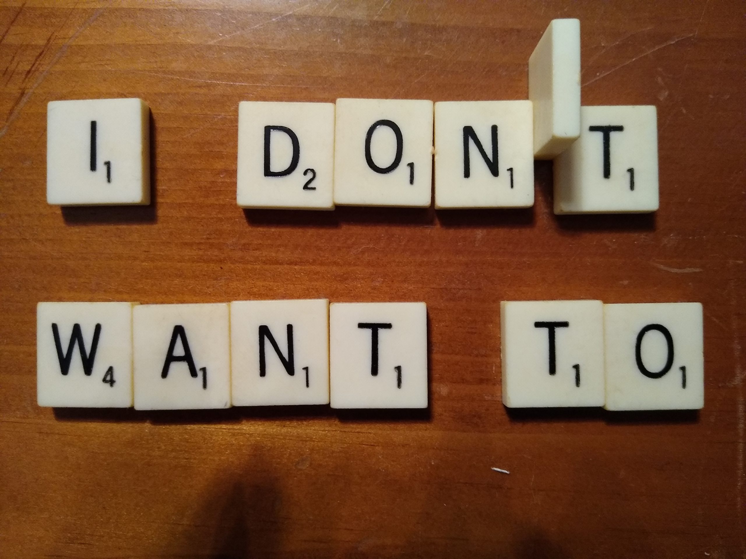 I Don't Want To! Ava Pennington