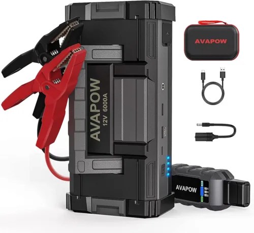AVAPOW 2000A Car Jump Starter Powerful Car Jump Starter with USB Quick