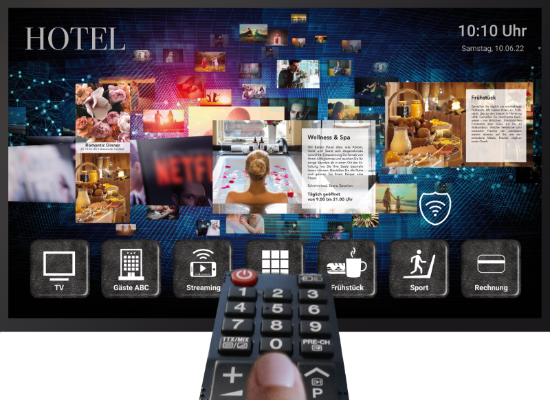 Hotel TV Lösungen I Zentrale TV Verwaltung I Alles aus einer Hand!