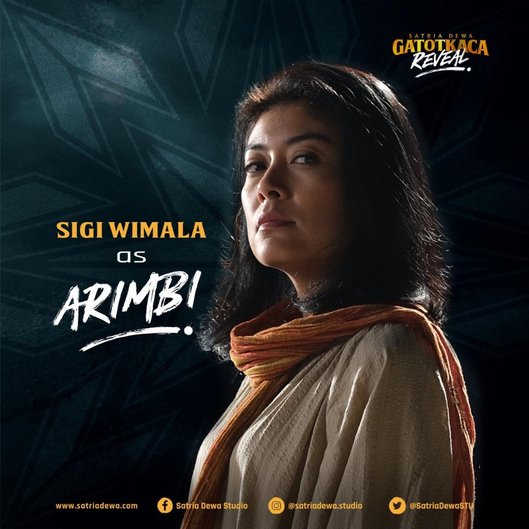 Sigi Wimala terlibat di Film SATRIA DEWA, GATOTKACA avatara88