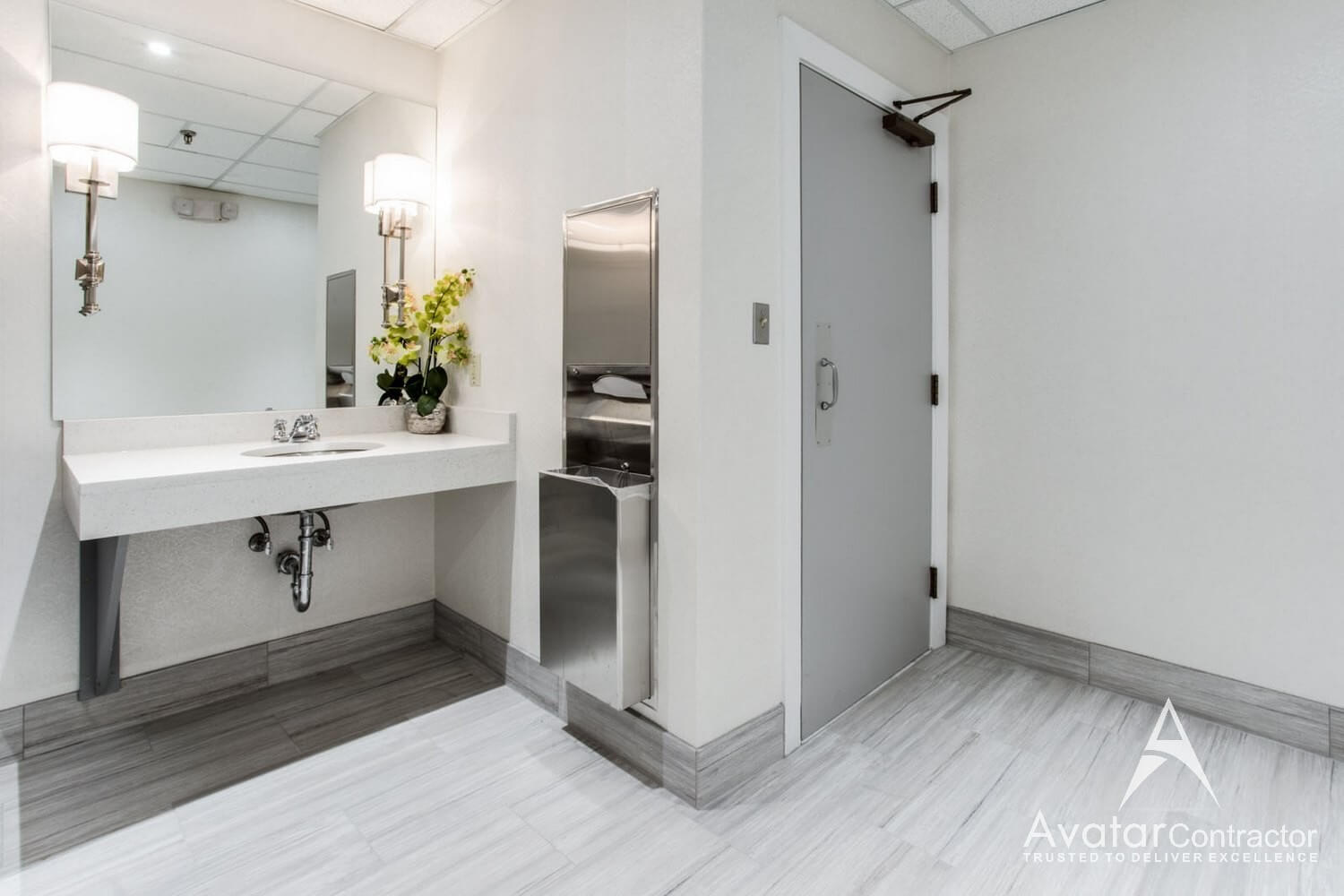 The most beautifull commercial bathroom remodeling