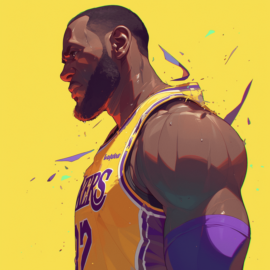 Lebrons Lakers Avatar Anime Basketball Vibes By Patrika Avatar Abyss