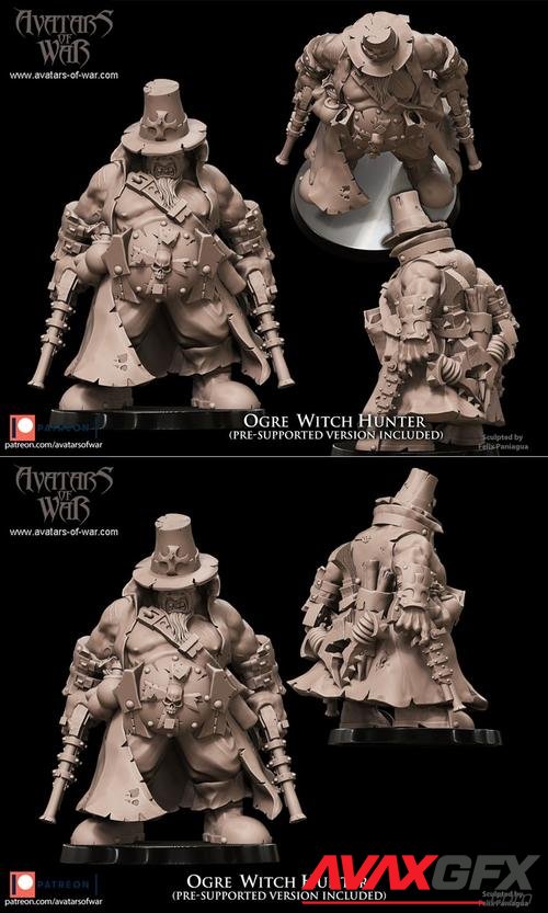 Ogre Witchhunter 3D Printable STL