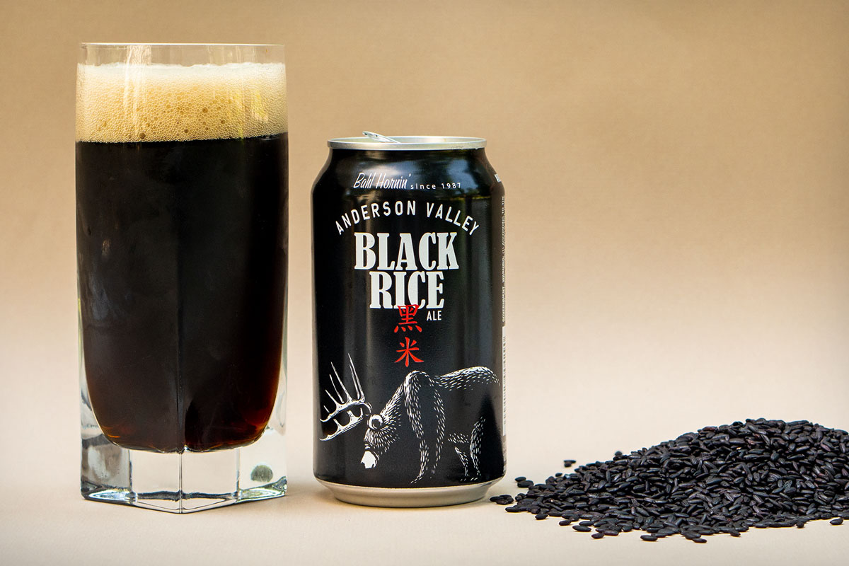 Meet Our Black Rice Ale Packed With Flavor, Not Calories Anderson