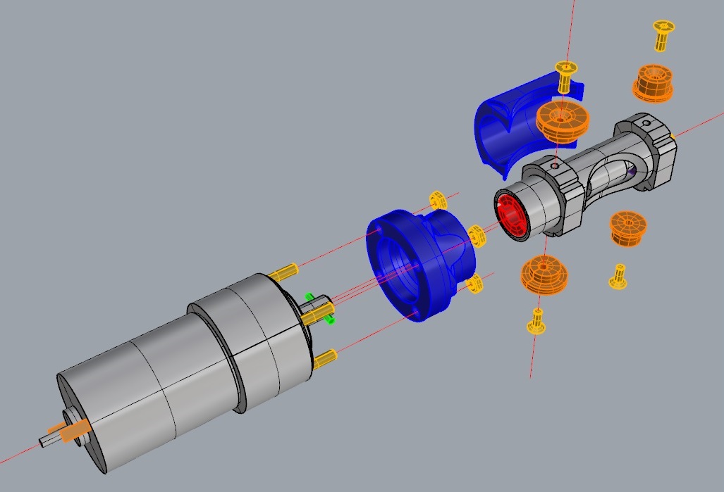 Worm Gear Actuators How I build a Biped Robot