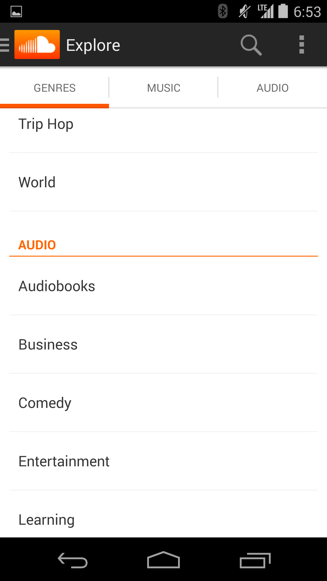 soundcloud genres AVC