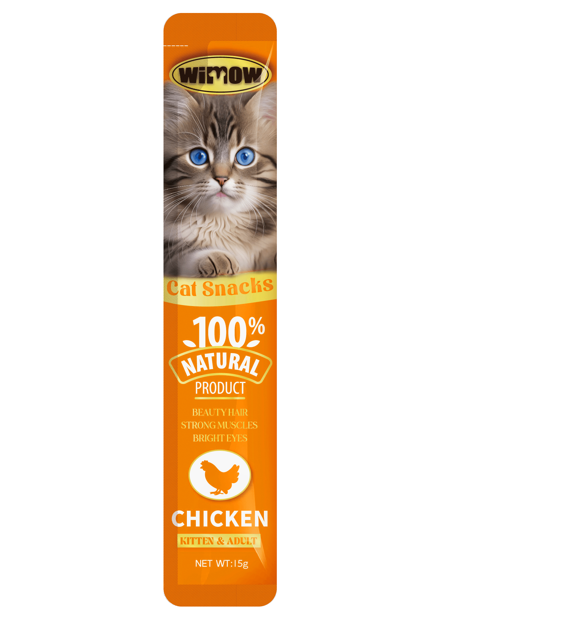 Wimow Cat Snacks Chicken 15g Advanced Veterinary Center