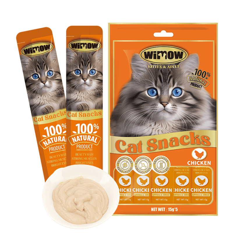 Wimow Cat Snacks Chicken 15g Advanced Veterinary Center