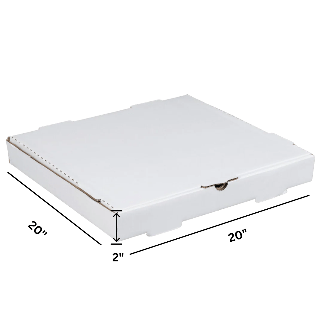 Custom Pizza Boxes Size 20" x 20" x 2" Avco Boxes