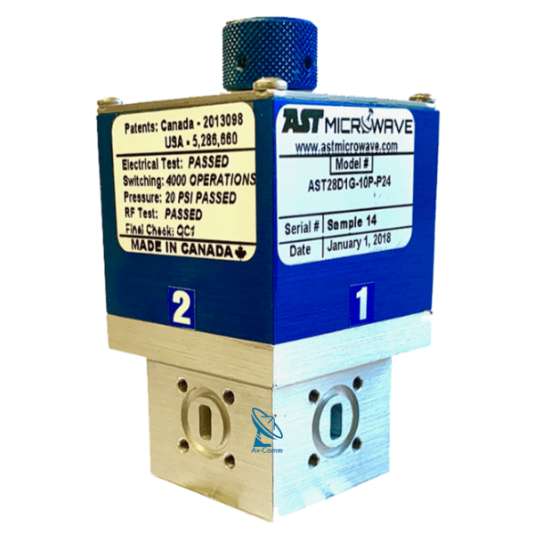 WR42 K Band Waveguide Switch Space & Defence