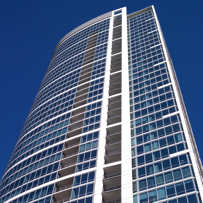 Custom Building Railings for Murano Condominiums Philadelphia PA