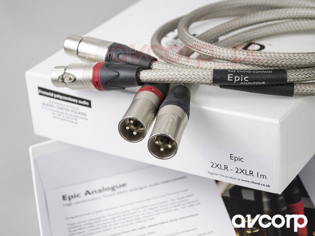 Chord Epic XLR Audio/Stereo AVCorp ENG