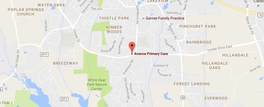 Avance Care Cary West Driving Directions To Avance Primary Care West