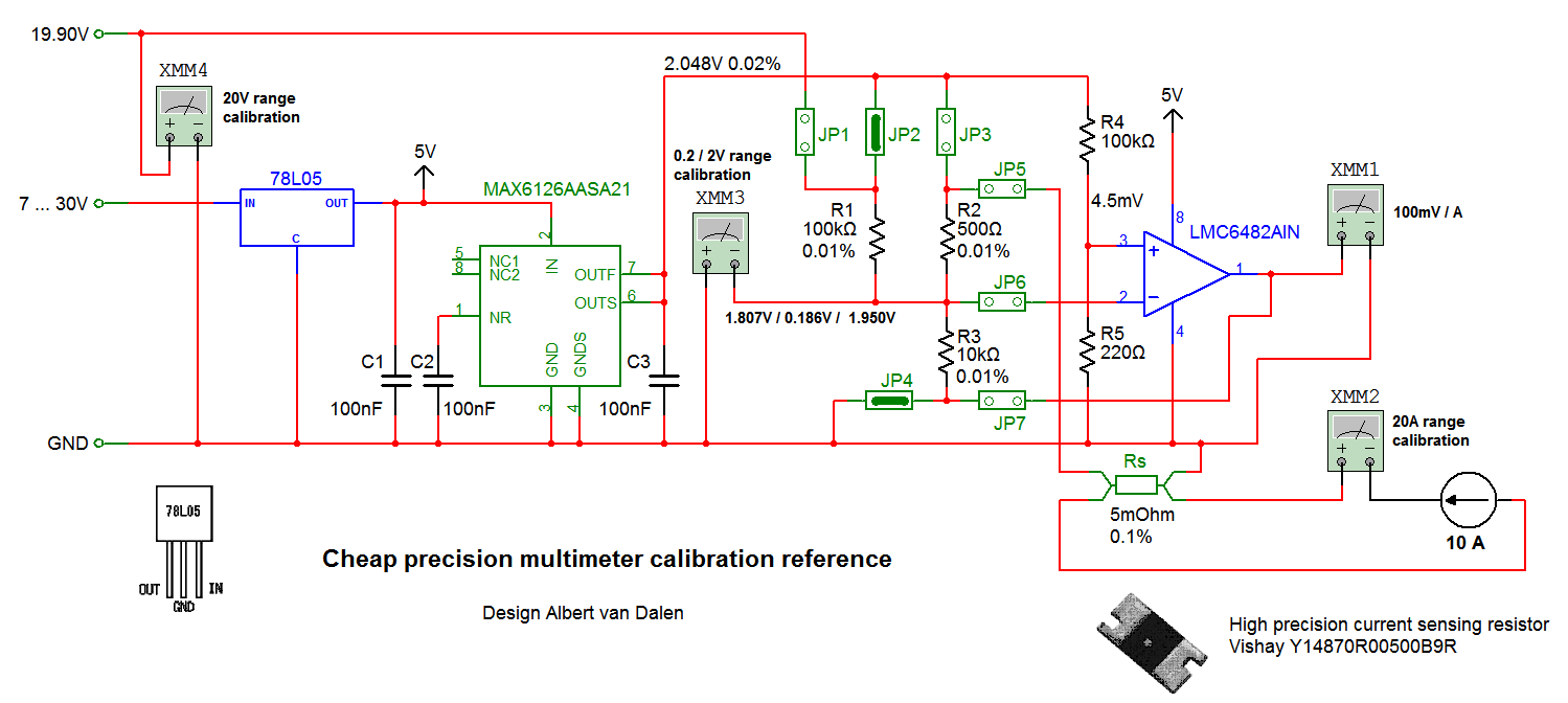 DIY multimeter calibration