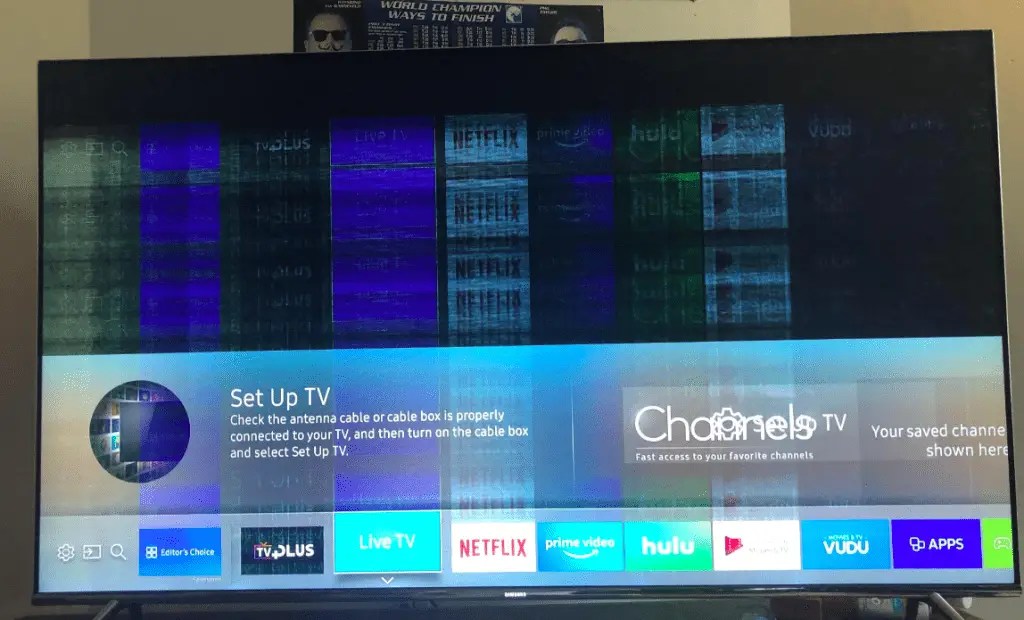 How To Stop Samsung TV Screen From Flickering Green
