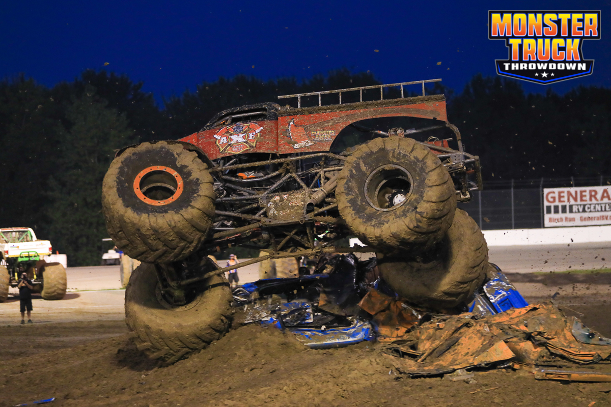 Monster Truck Throwdown 2018 Axe Freestyle Birch Run Show 1 Team