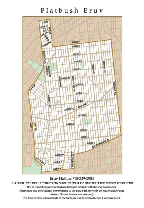 Eruv The Avenue N Jewish Center