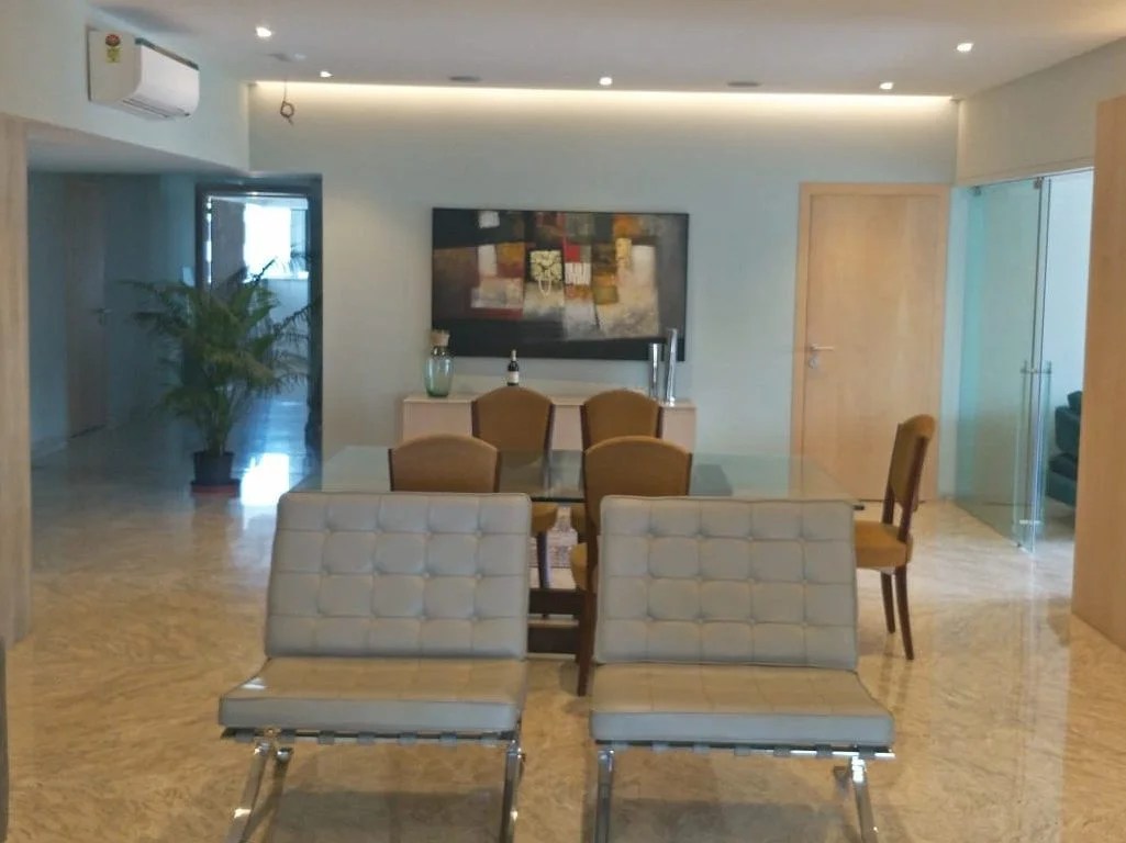 Altamount Road Apartment creates a Media Room and adds Bluetooth Audio