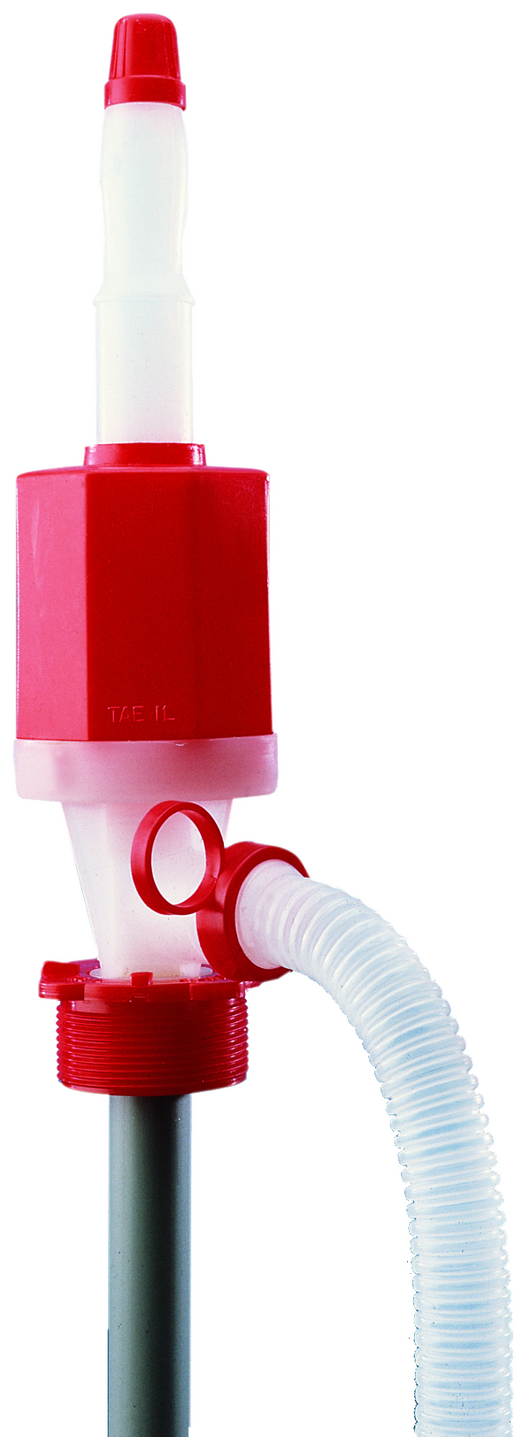 Polyethylene siphon pump w/ hose for 1555 gallon drum, Case of 2 units