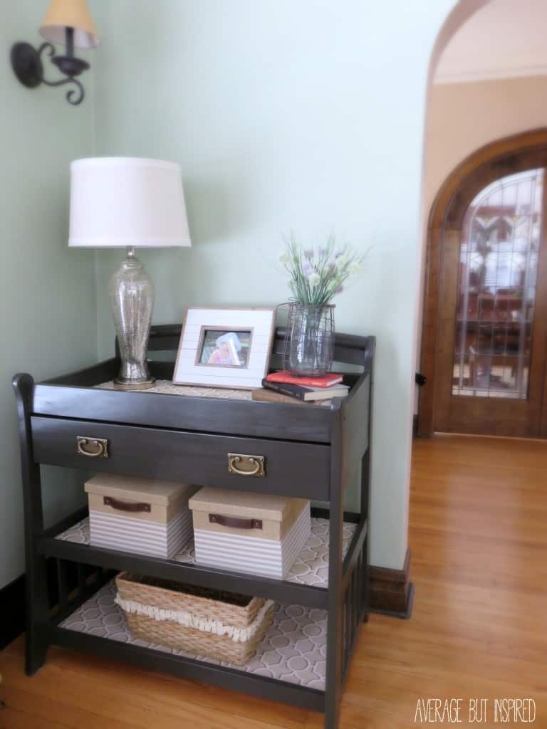 A Changing Table Upcycle