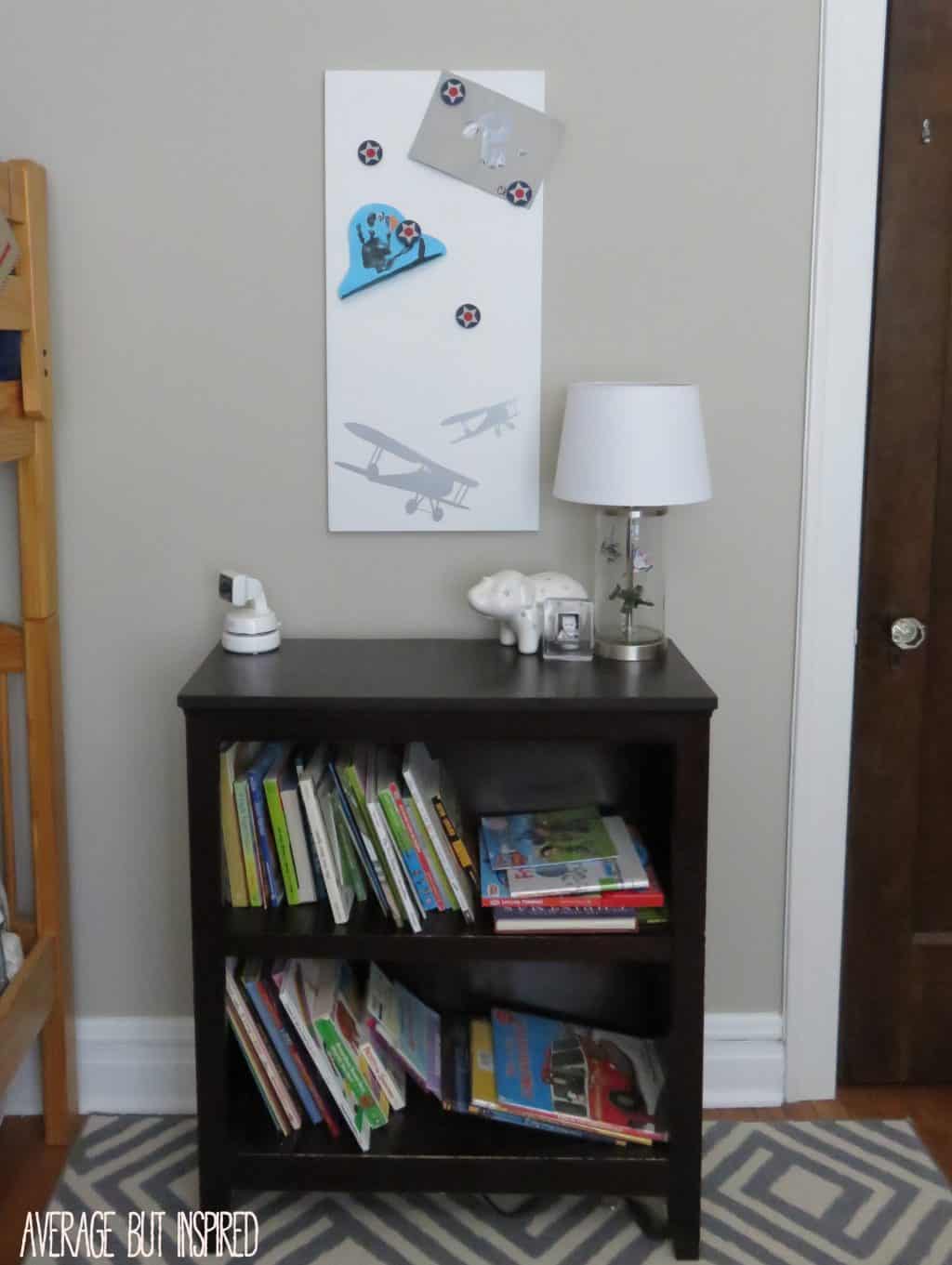 IKEA Hack The Spontan Board Painted and Beautified