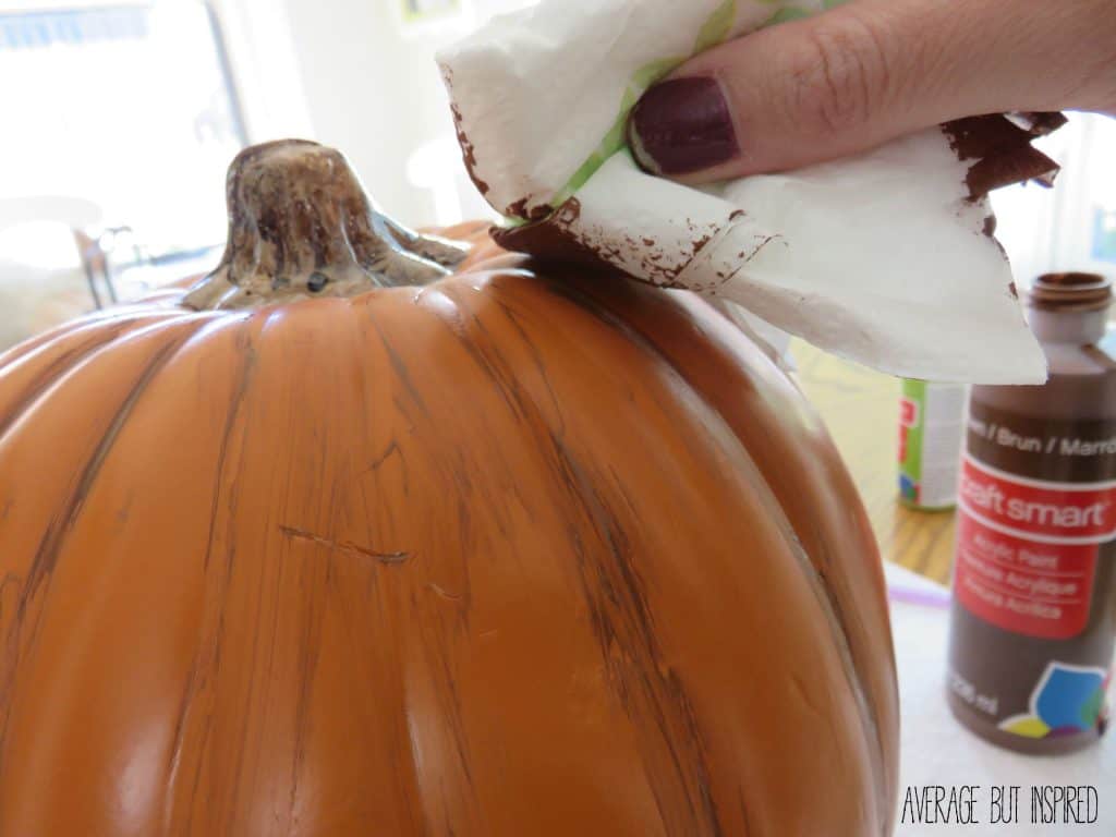 How to Make Fake Pumpkins Look Real