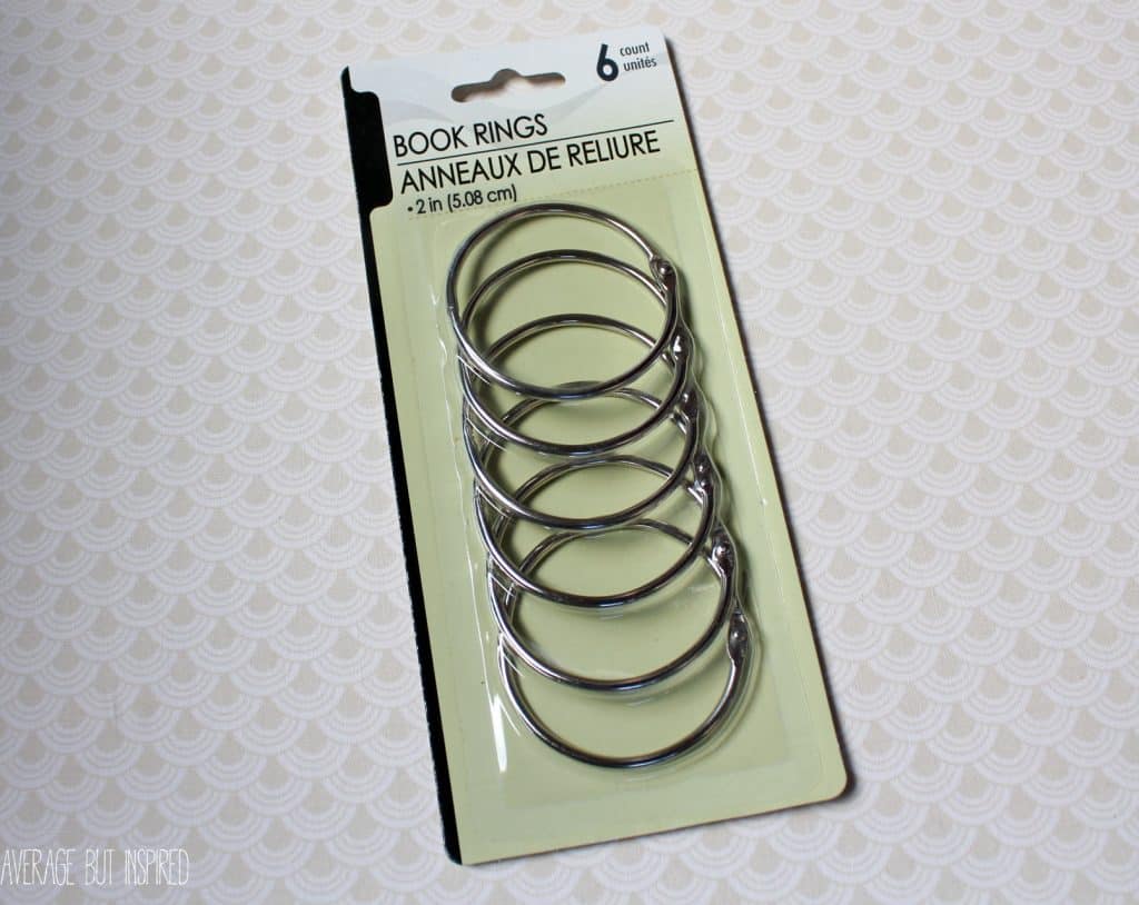 Dollar Storeganization Binder Ring Organization Ideas