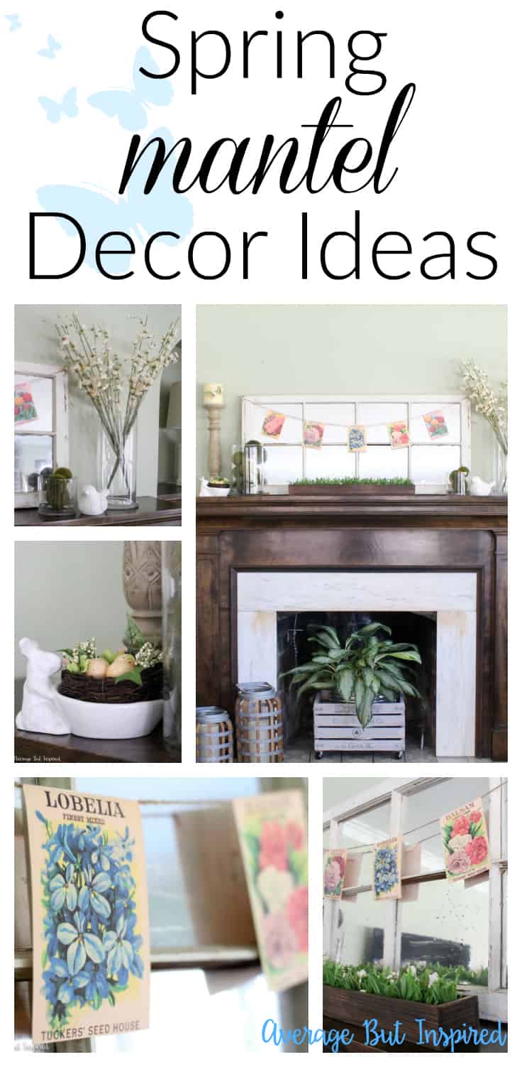 Spring Mantel Decorating Ideas