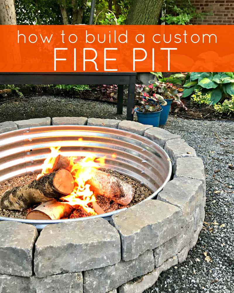 How to Build a Backyard Fire Pit Average But Inspired