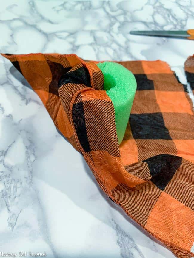 Pool Noodle Pumpkins A Fun Fall Craft! Average But Inspired