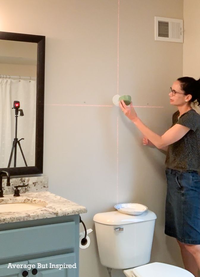 Polka Dot Wall DIY Painted Accent Wall Average But Inspired