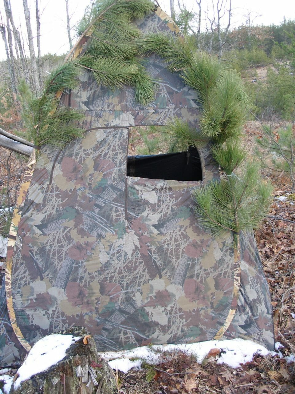 The Most Common Mistakes Made Using Ground Blinds Average Outdoorsman